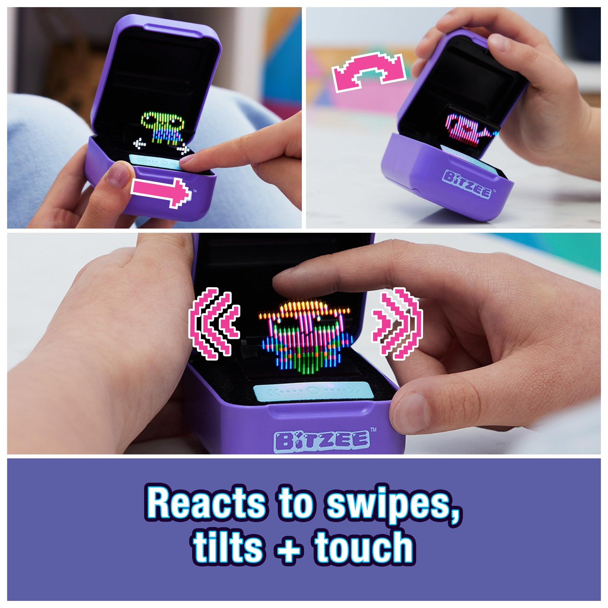 Disney with 30 Interactive Characters Inside, Reacts to Swipes, Tilts & Taps, Disney Toys & Digital Pet Kids Toys for Girls, Boys & Fans