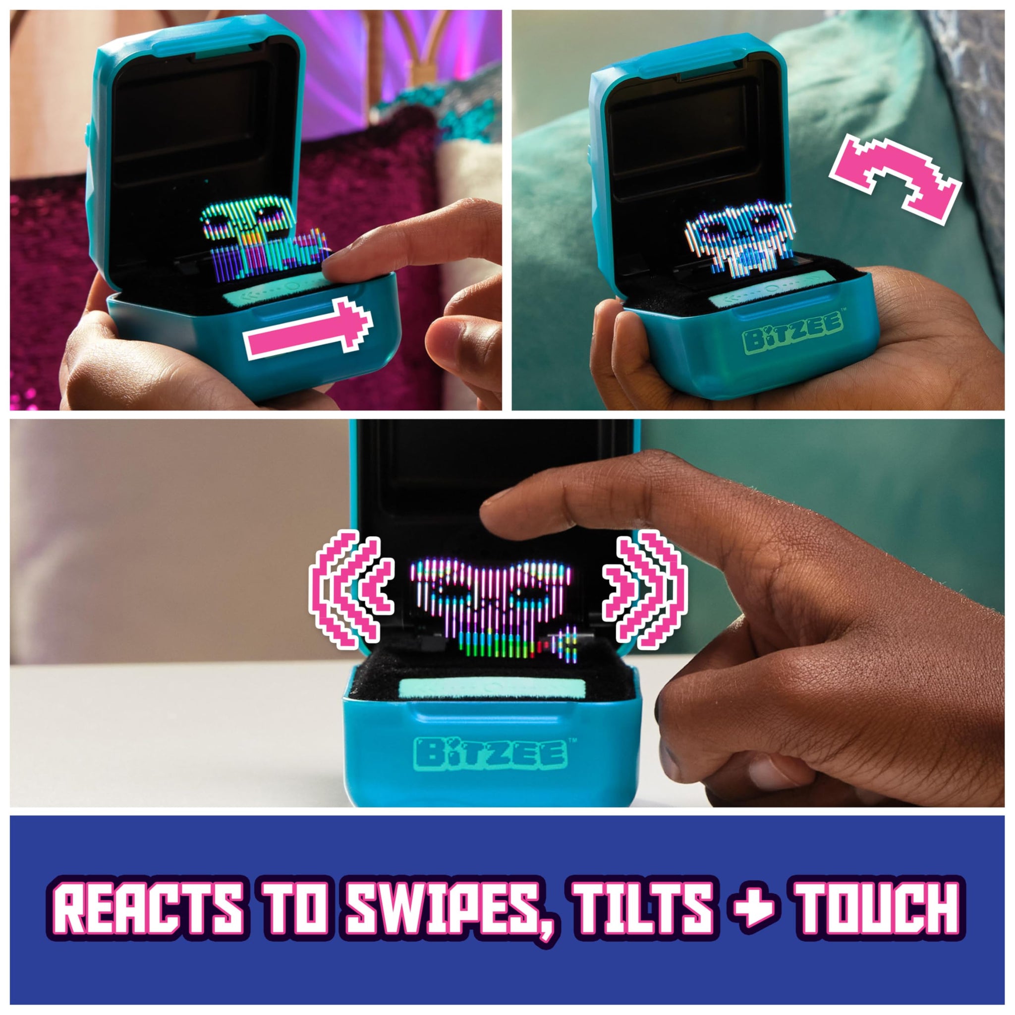 Disney with 30 Interactive Characters Inside, Reacts to Swipes, Tilts & Taps, Disney Toys & Digital Pet Kids Toys for Girls, Boys & Fans